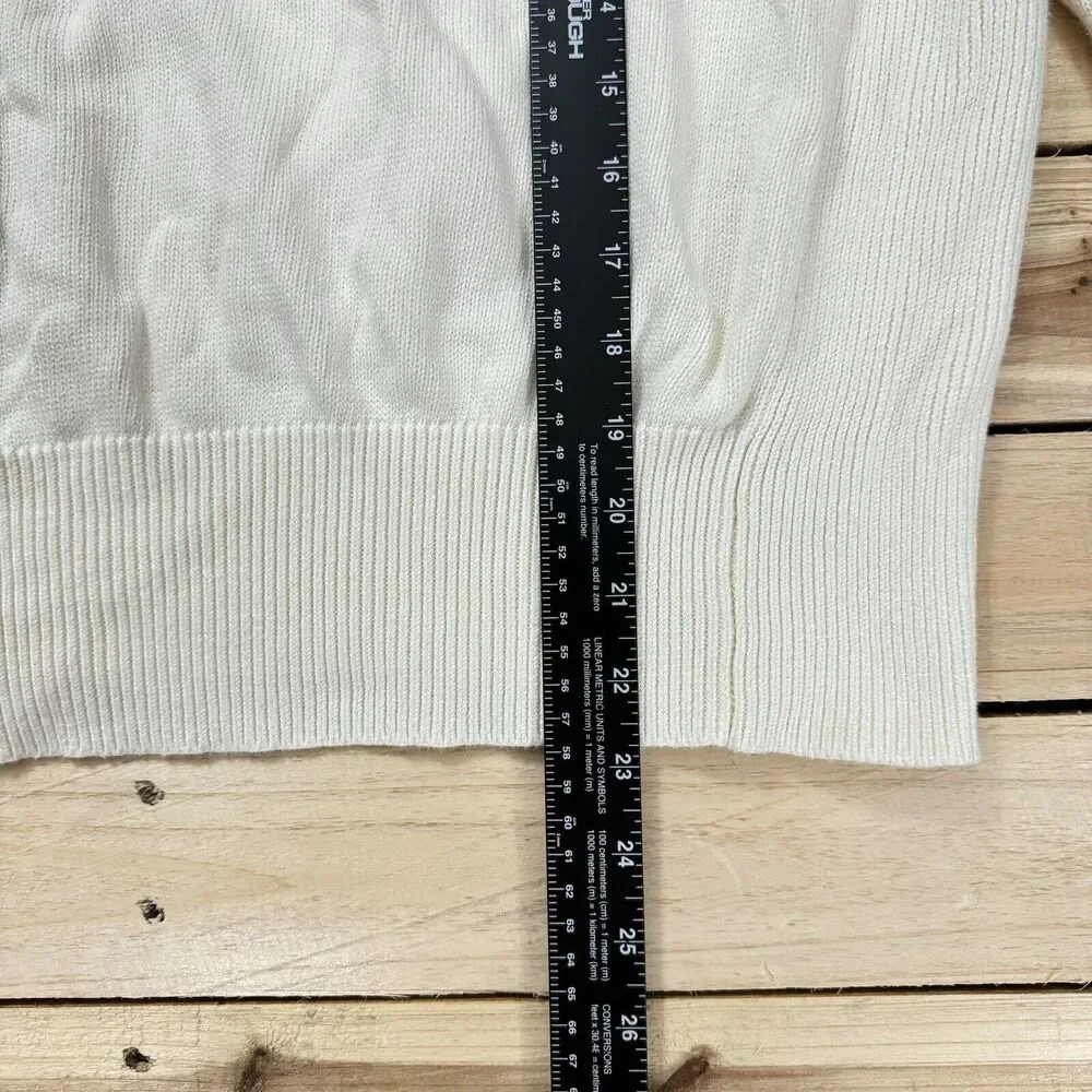 Vintage Tommy Hilfiger Knit Y2K Logo‎ Sweater XL Crewneck 2000s Preppy Academia - Picture 7 of 9